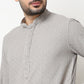 Buy Men Straight Fit Embroidered Full Sleeve Kurta  - Style Union