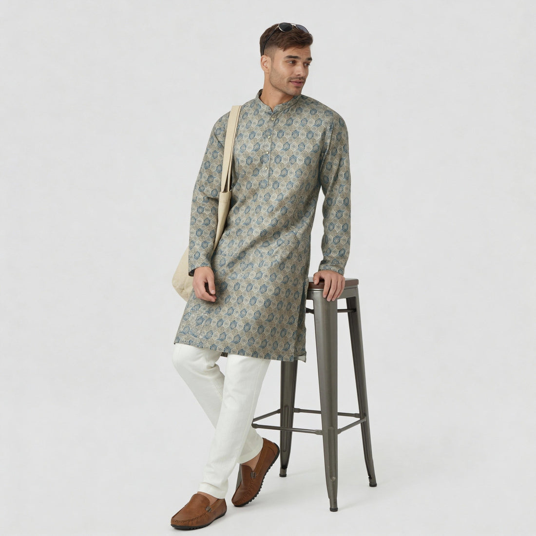 Printed Straight Fit Kurta