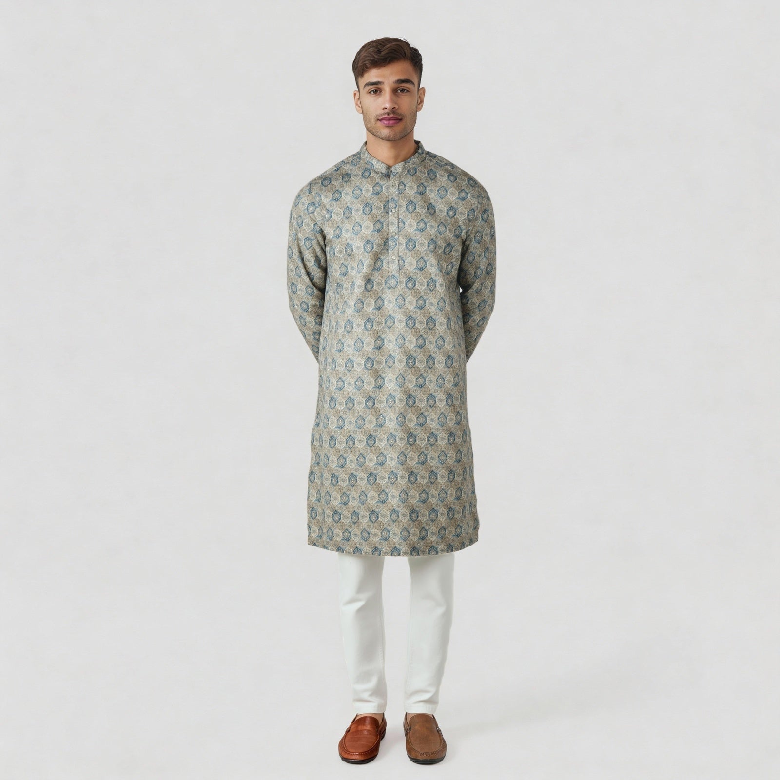 Printed Straight Fit  Kurta