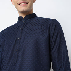 Jacquard Long Kurta