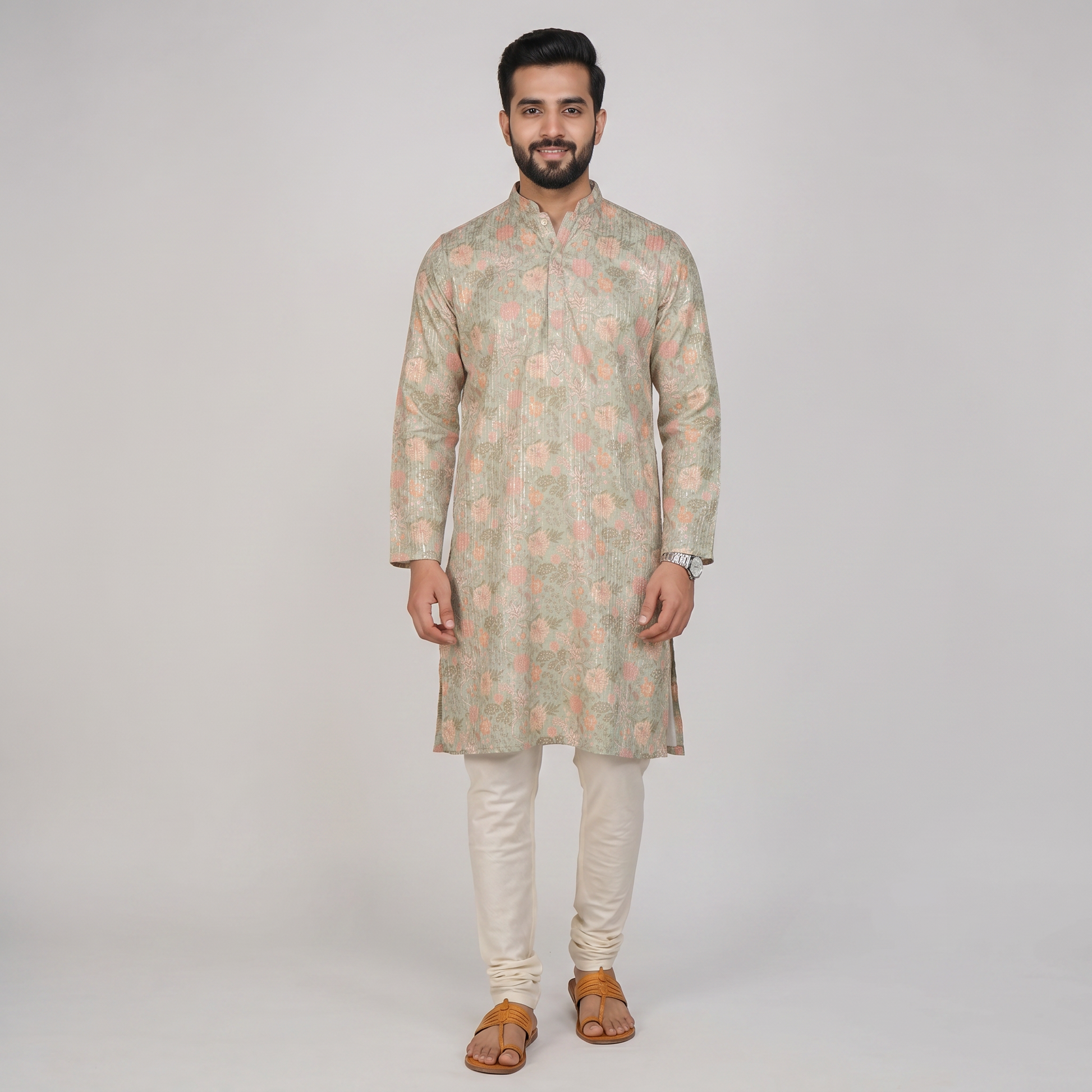 Digital Printed Long Kurta