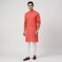 Jacquard Straight Long Kurta