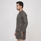 Embroidered Straight Long Kurta