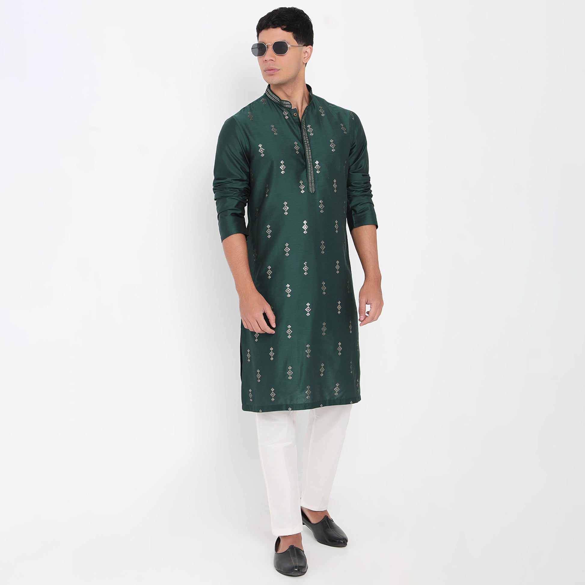 Embroidered Long Kurta