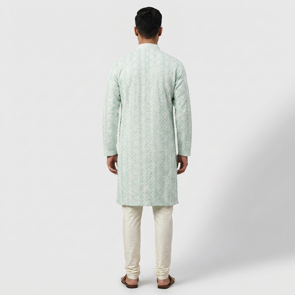 Embellished Straight Long Kurta