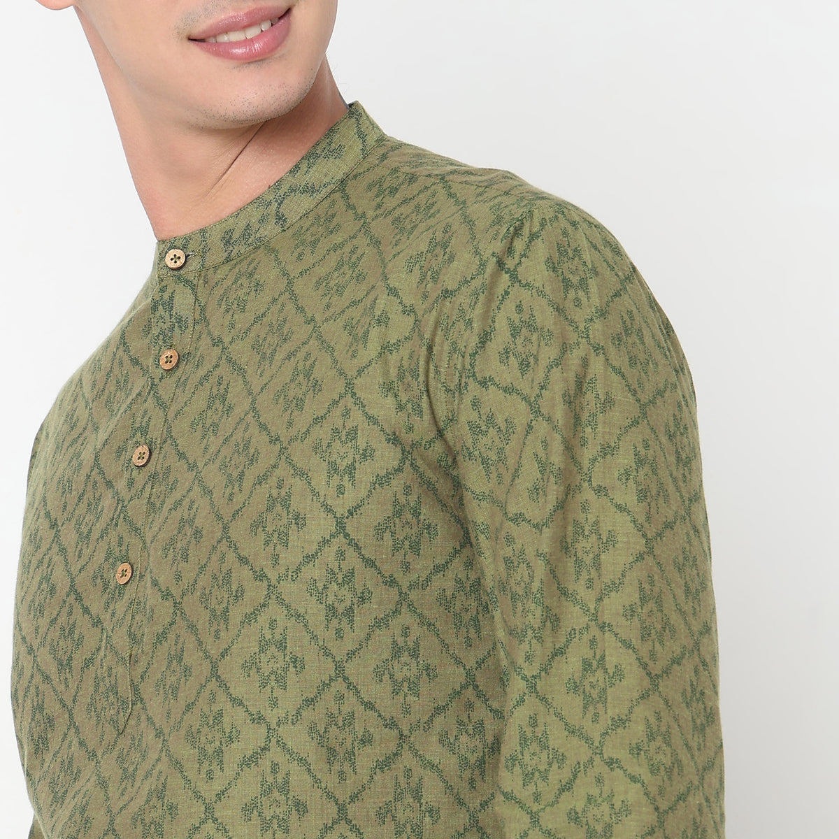 Regular Fit Printed Kurta