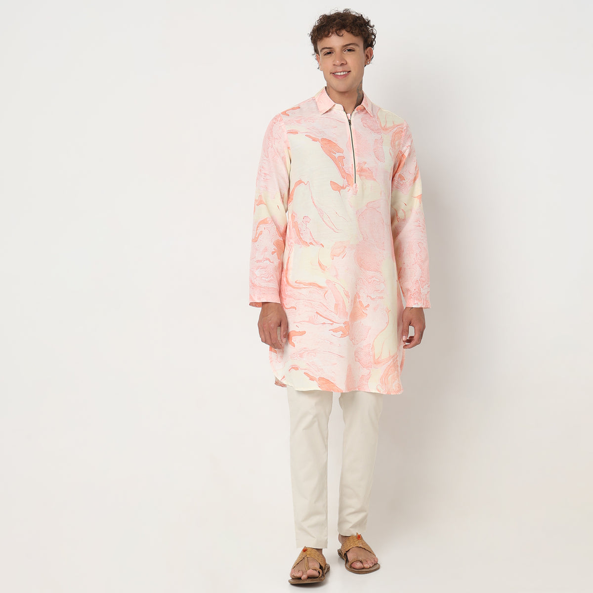 Regular Fit Printed Kurta