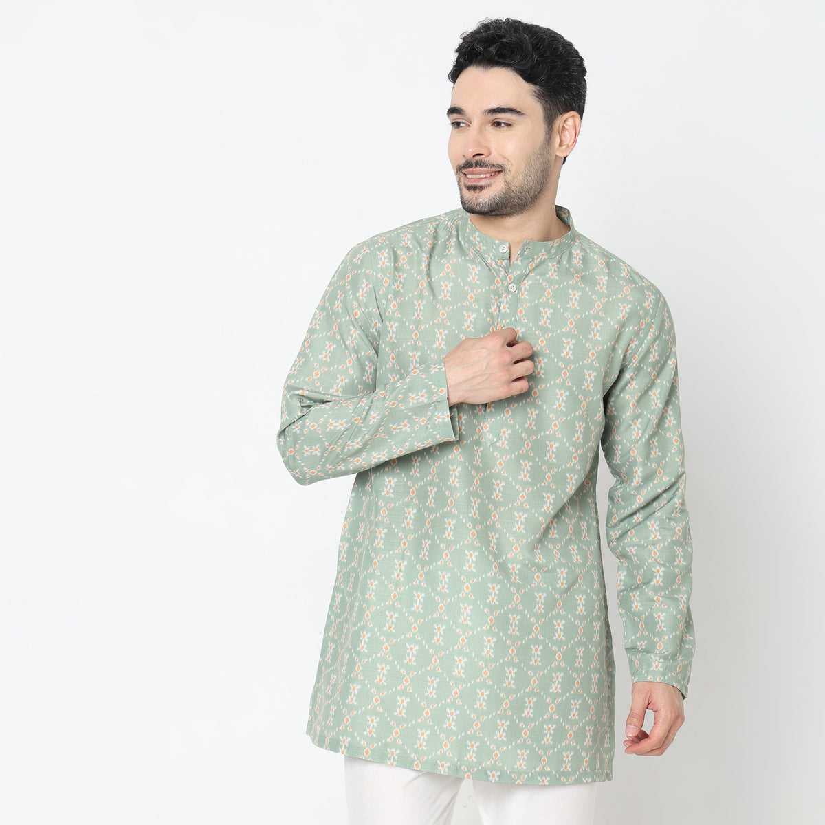 Regular Fit Printed Kurta