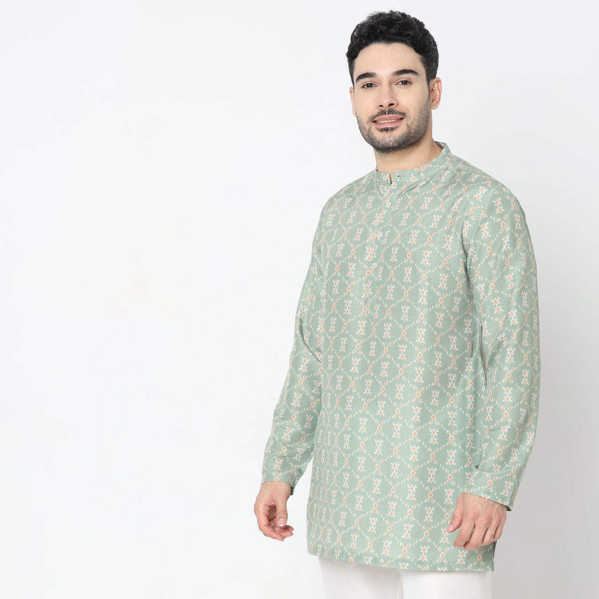 Regular Fit Printed Kurta