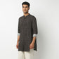 Regular Fit Printed Mandarin Collar Kurta