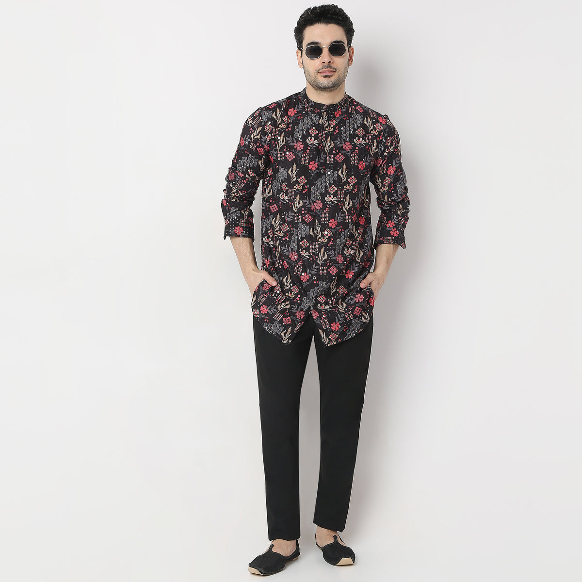 Regular Fit Printed Kurta