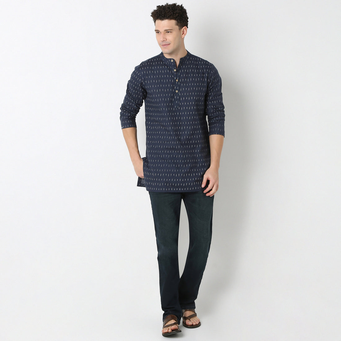 Printed Short Kurta
