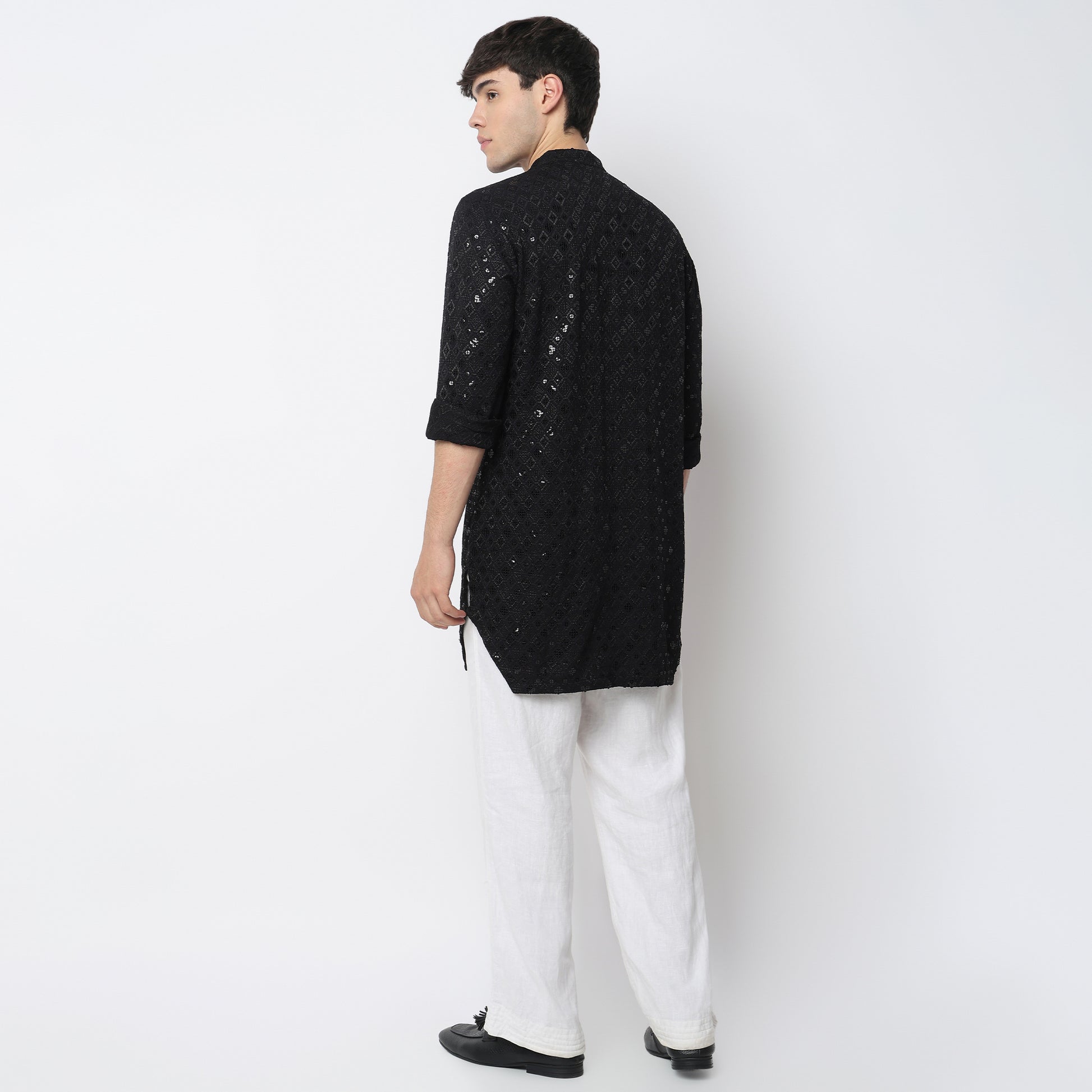 Embroidered Straight Kurta