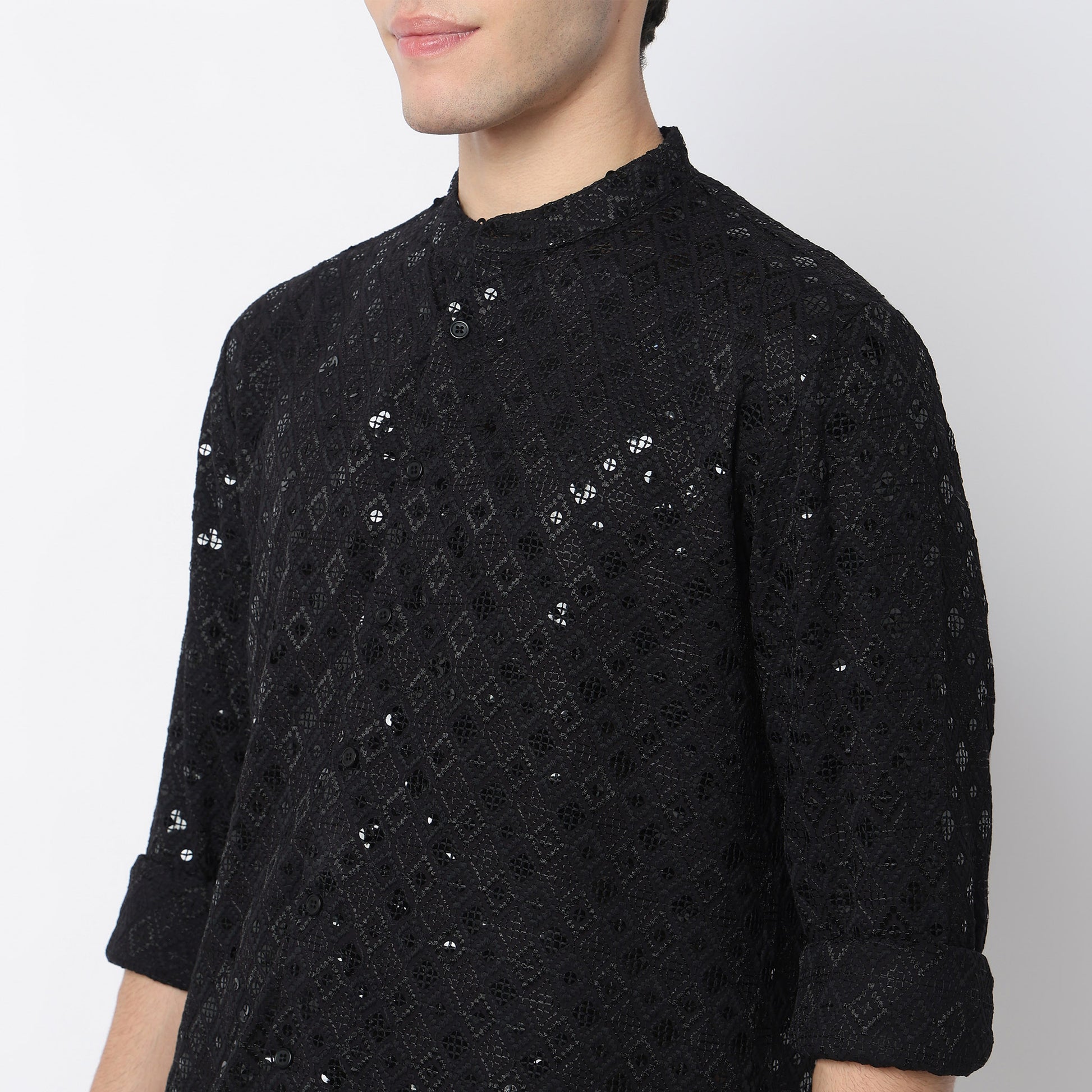 Embroidered Straight Kurta