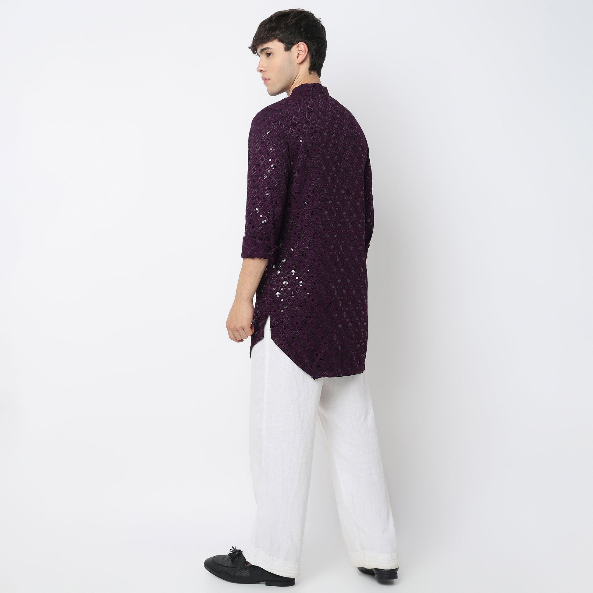 Embroidered Straight Kurta