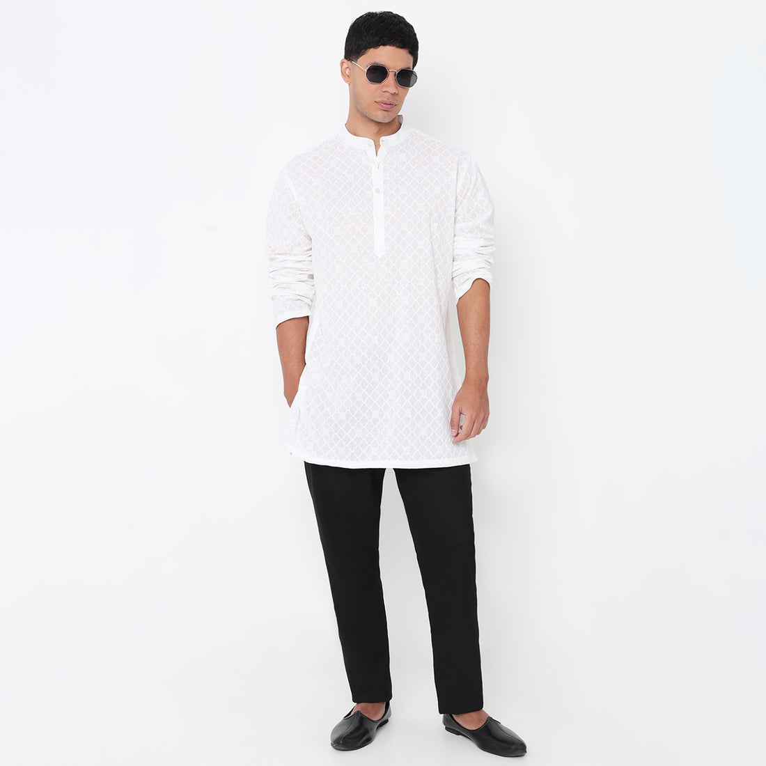 Cotton Printed Short Kurta