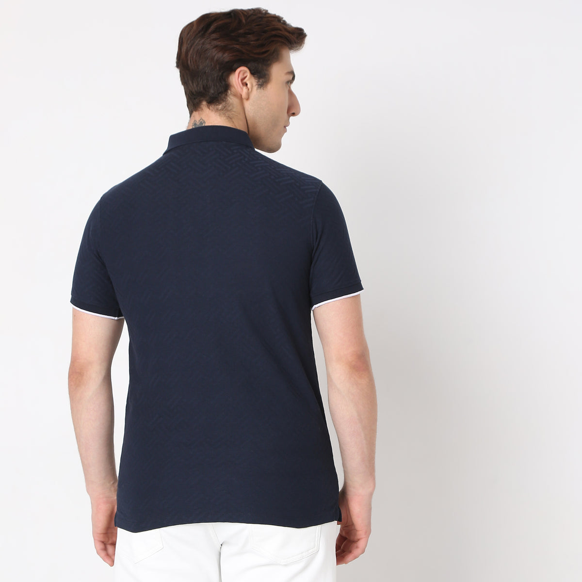 Regular Fit Structured Polo T-Shirt