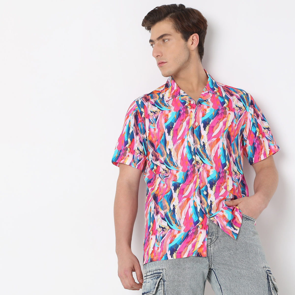 Regular Fit Printed Shirt