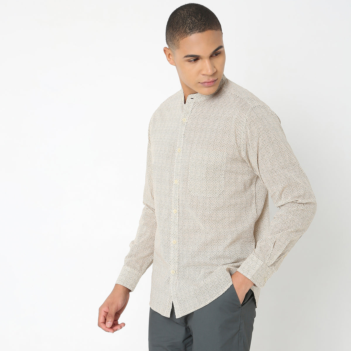 Regular Fit Printed Shirt