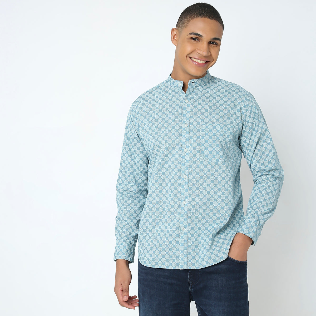 Regular Fit Printed Shirt