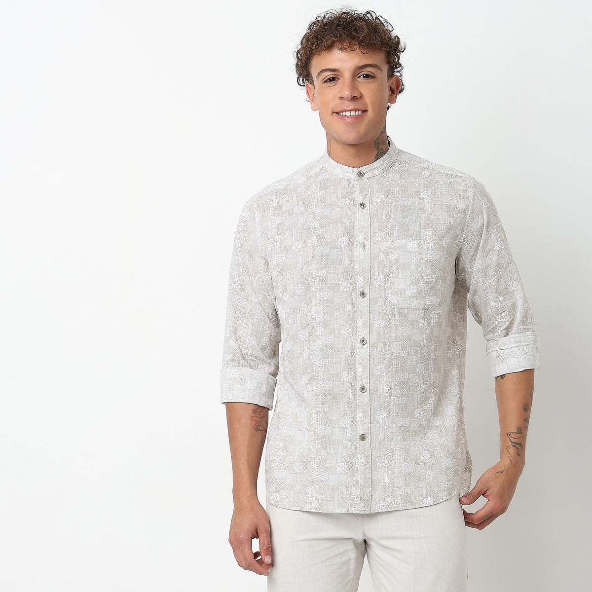 Regular Fit Printed Shirt