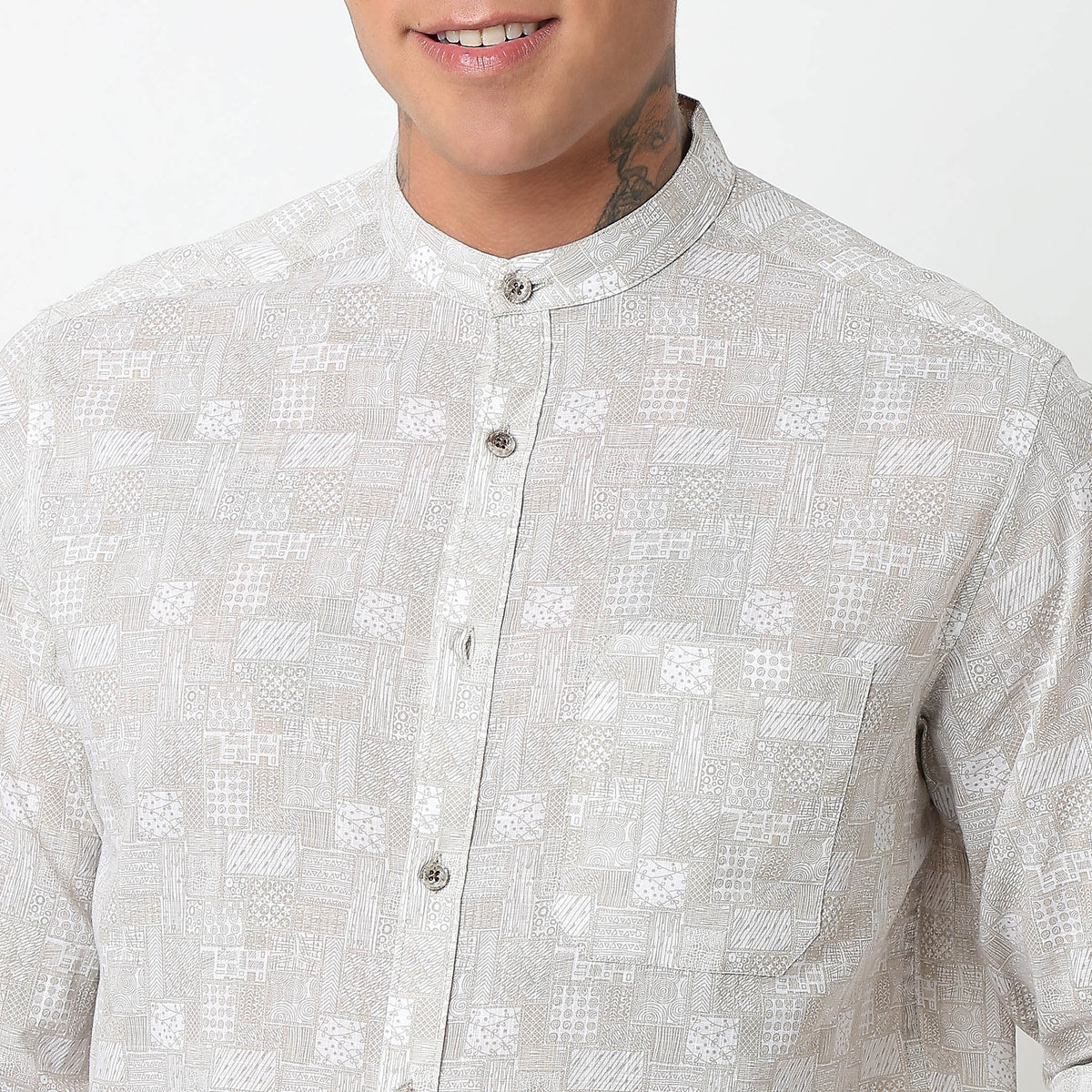 Regular Fit Printed Shirt