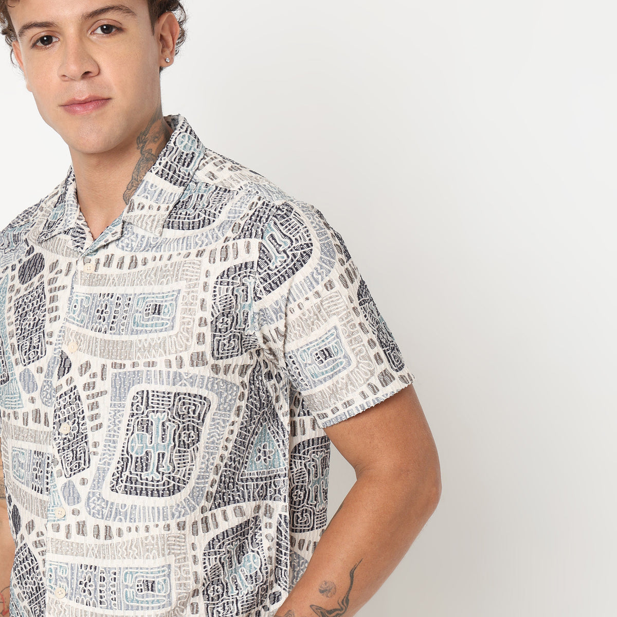 Regular Fit Printed Shirt