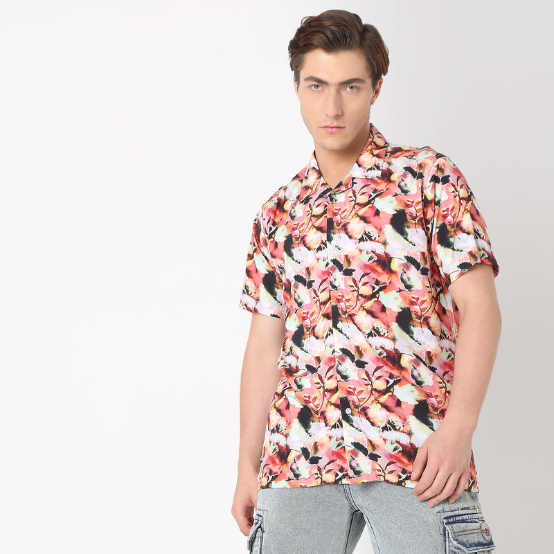 Regular Fit Printed Shirt