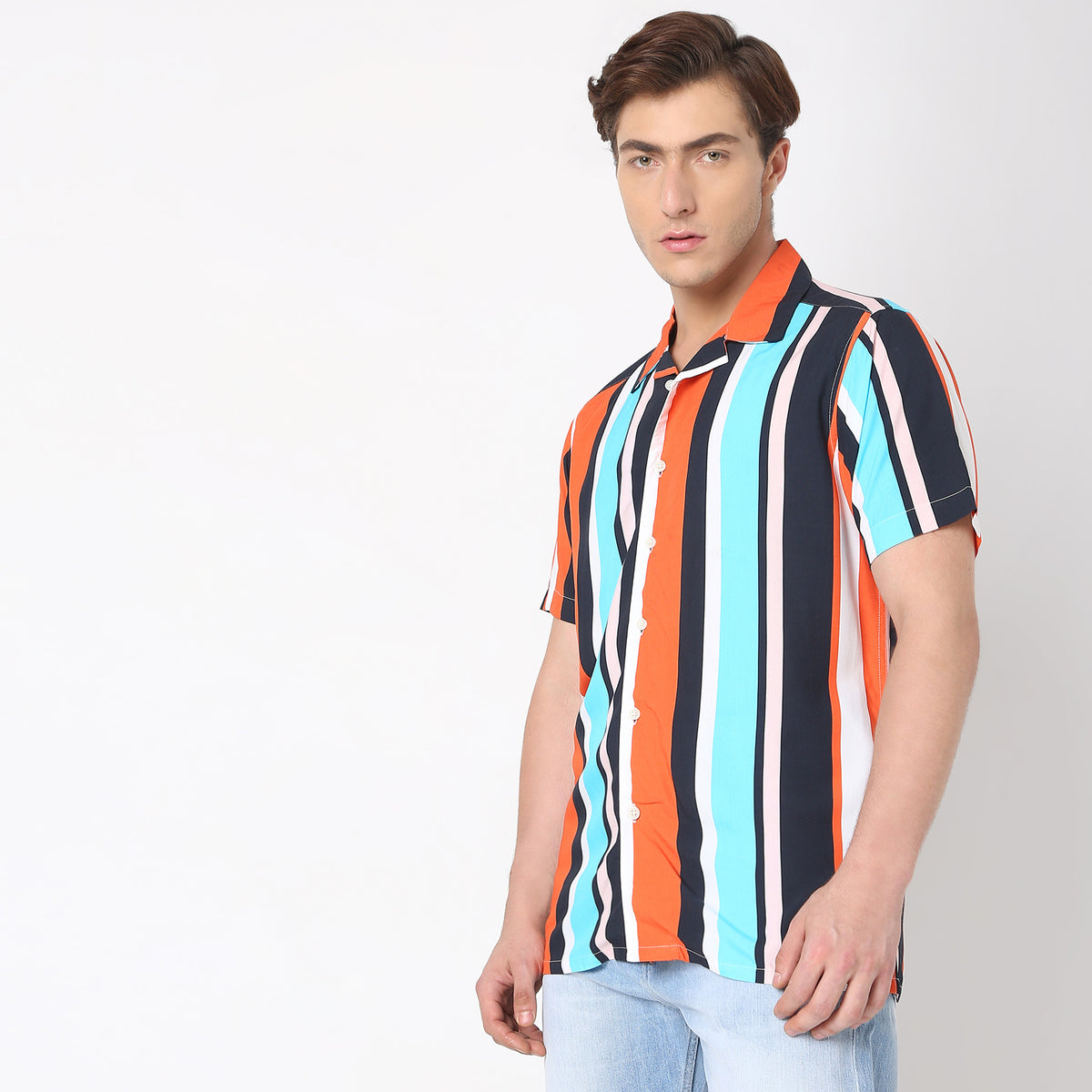 Regular Fit Striped Shirt