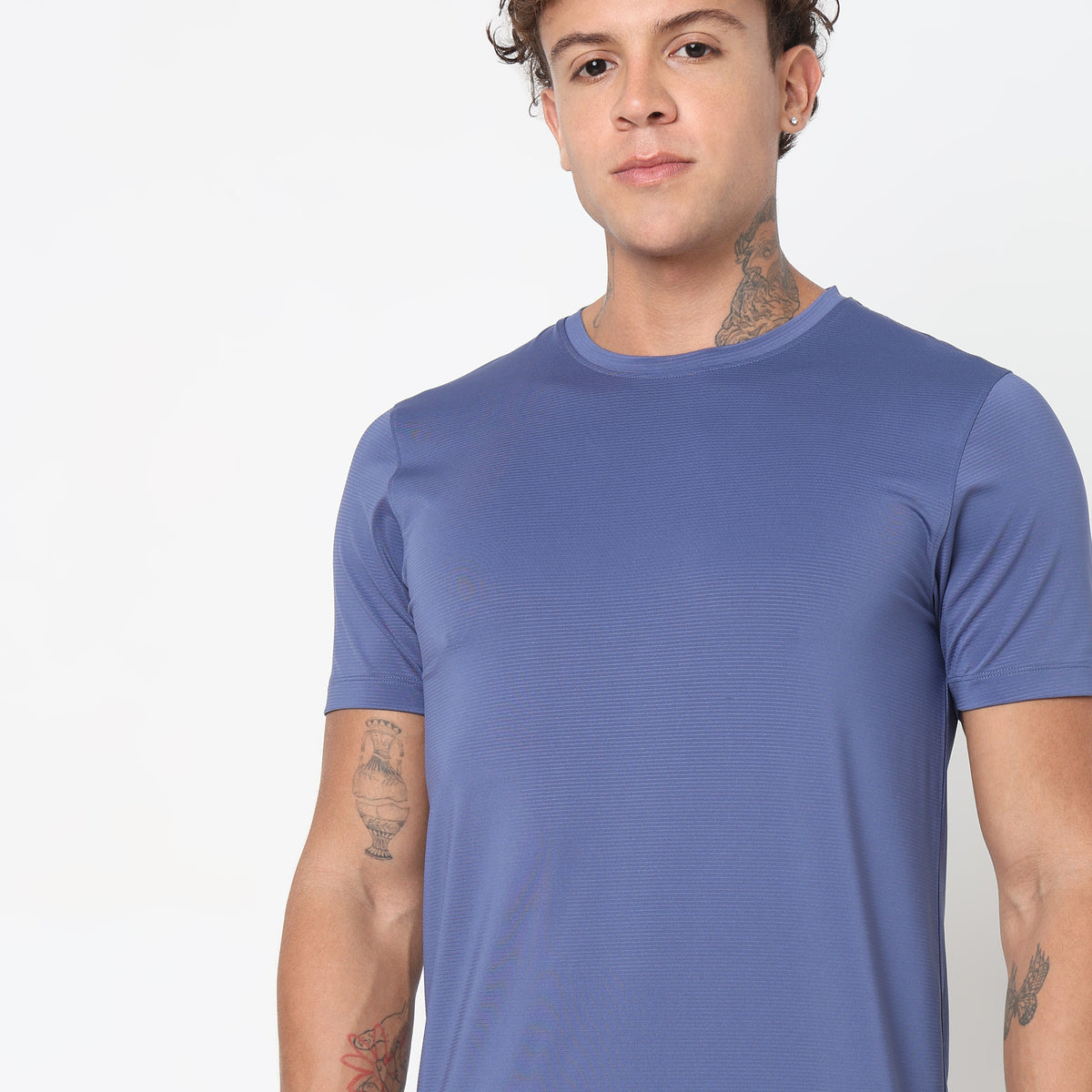 Regular Fit Solid T-Shirt