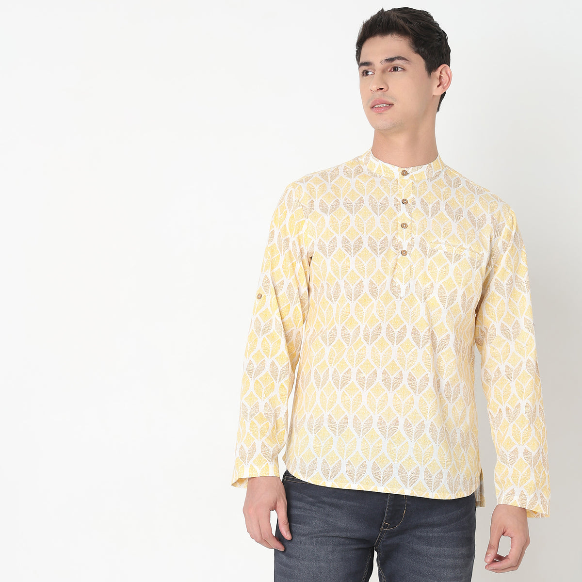 Regular Fit Printed Kurta