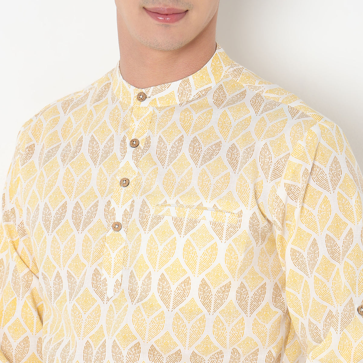 Regular Fit Printed Kurta