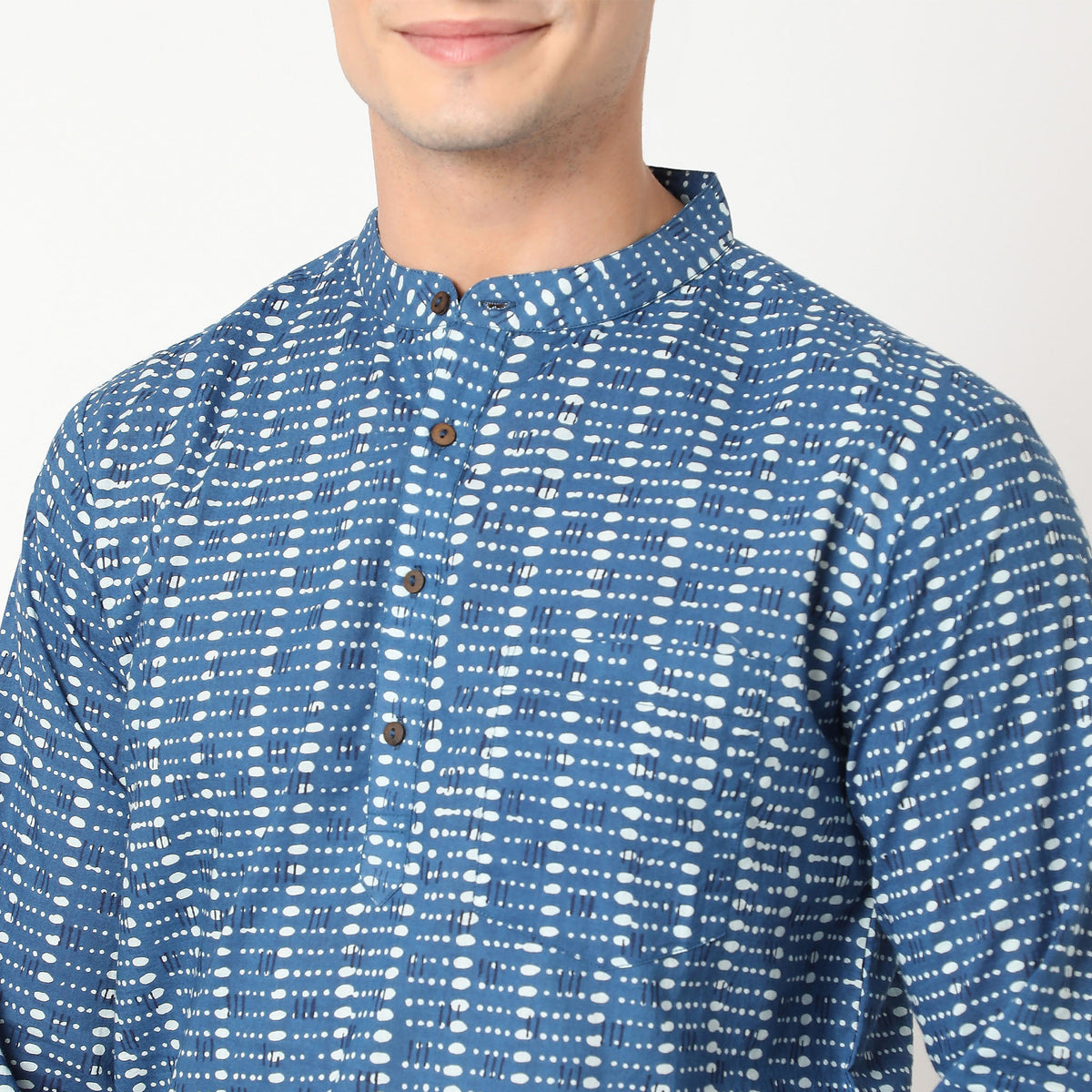 Regular Fit Printed Kurta