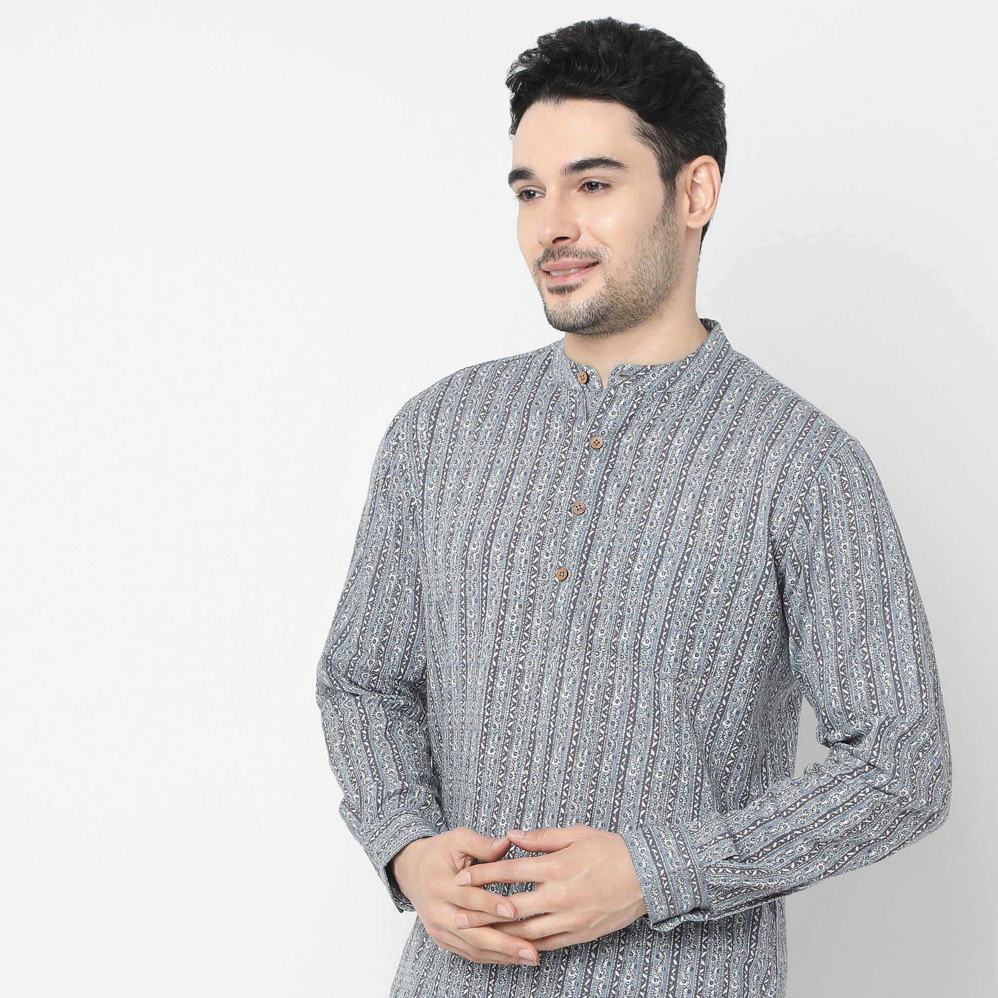 Regular Fit Printed Kurta