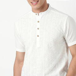 Embroidered Short Kurta