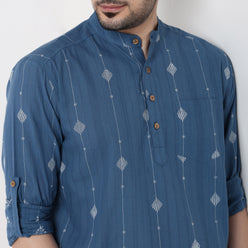 Dobby Short Kurta