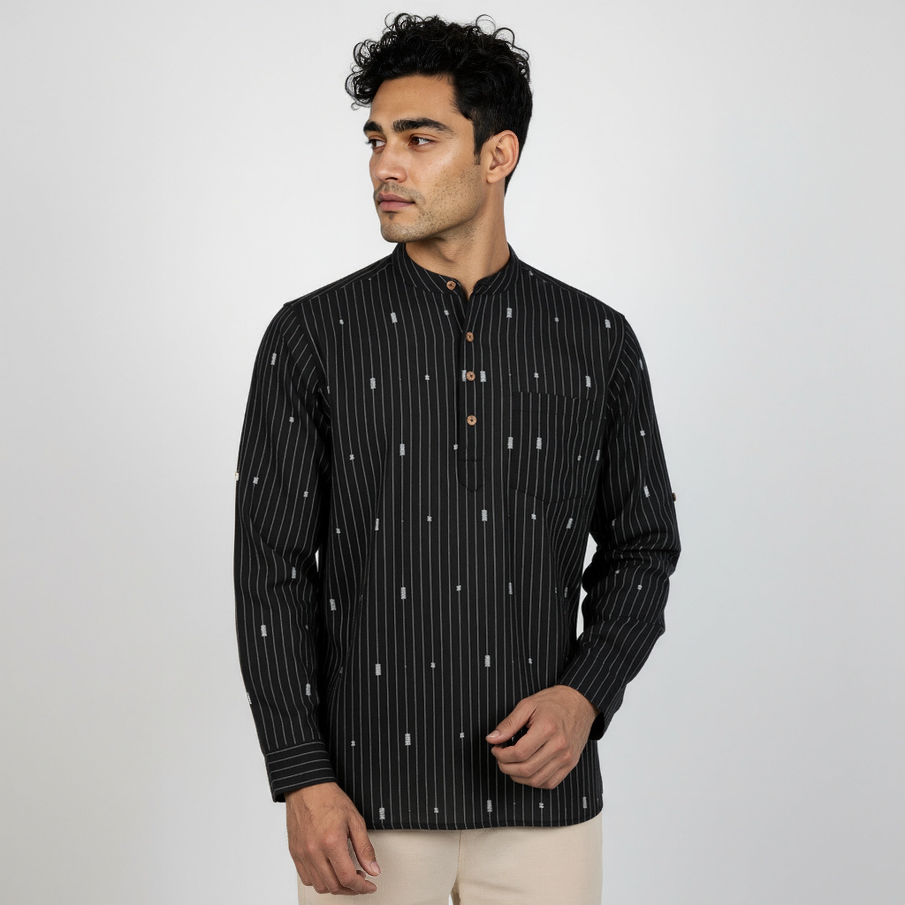 Cotton Printed Short Kurta