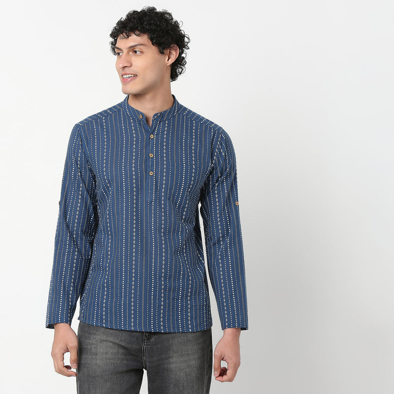 Printed Short Kurta