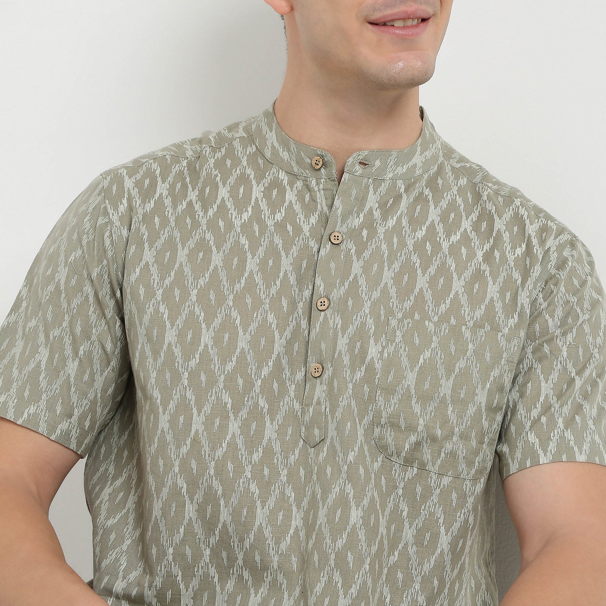 Printed Short Kurta