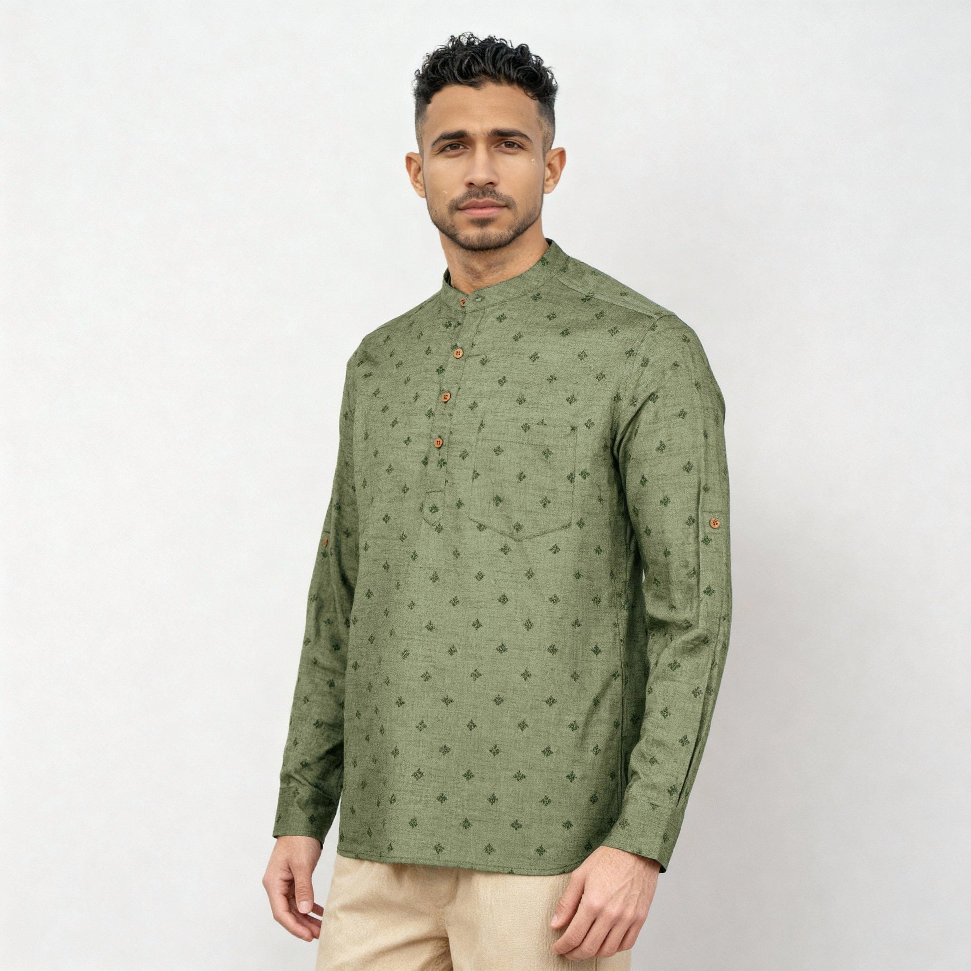 Printed Short Kurta