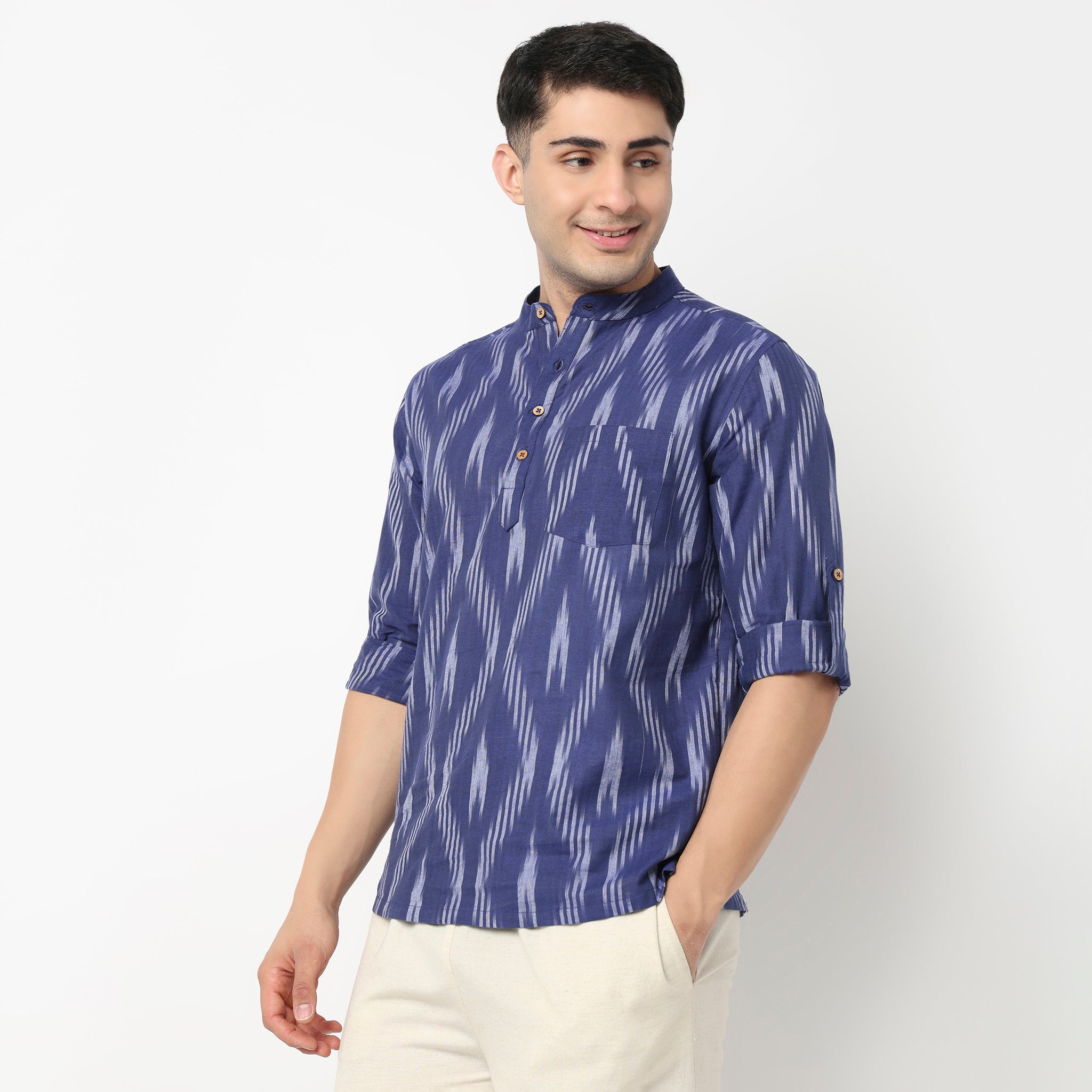 Cotton Printed Short Kurta