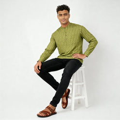 Cotton Printed Short Kurta