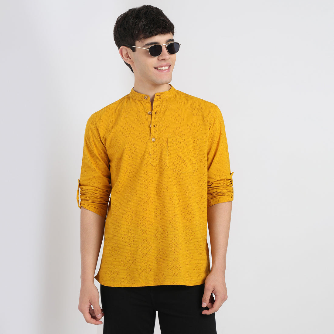 Printed Short Kurta