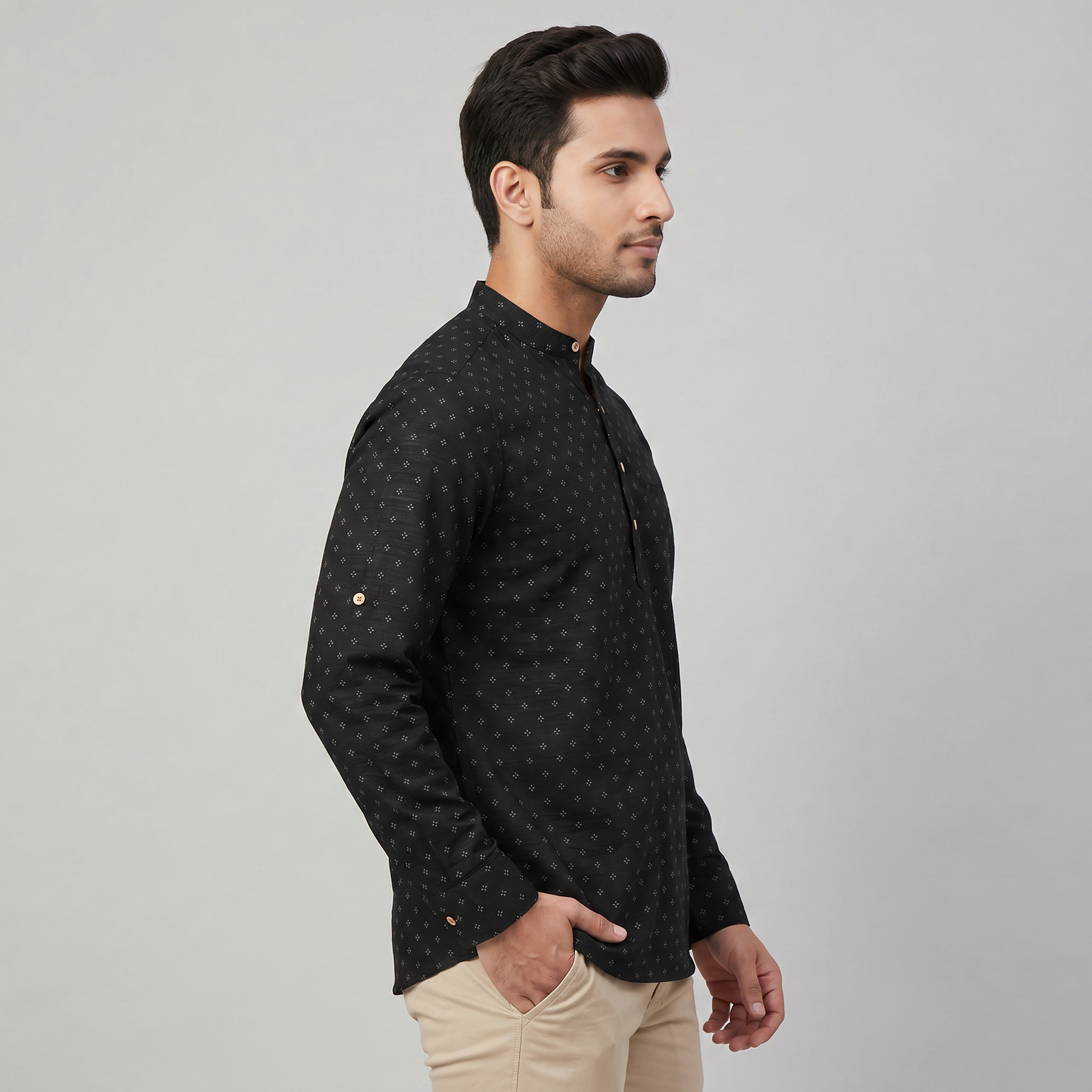 Cotton Printed Short Kurta