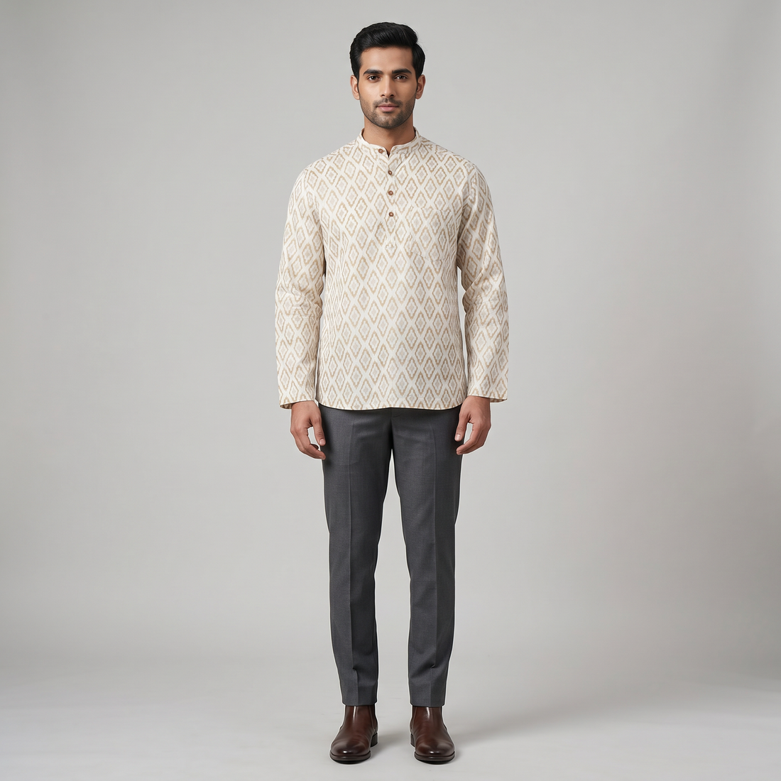Cotton Printed Short Kurta