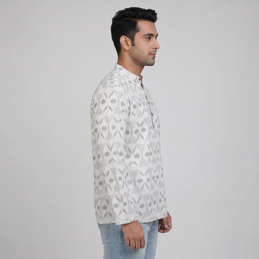 Cotton Printed Short Kurta