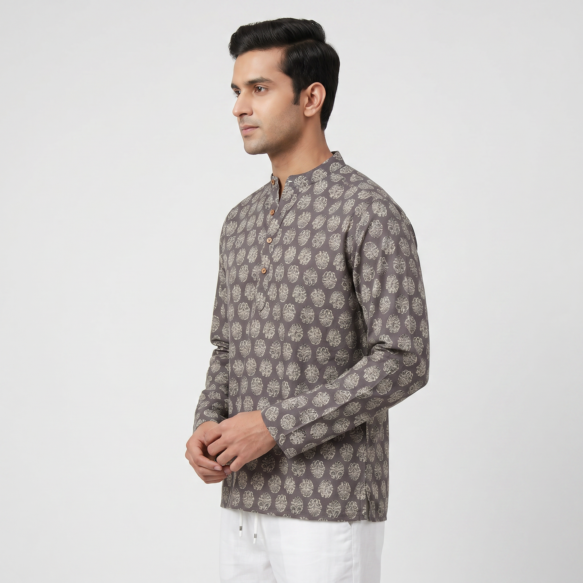 Cotton Printed Short Kurta