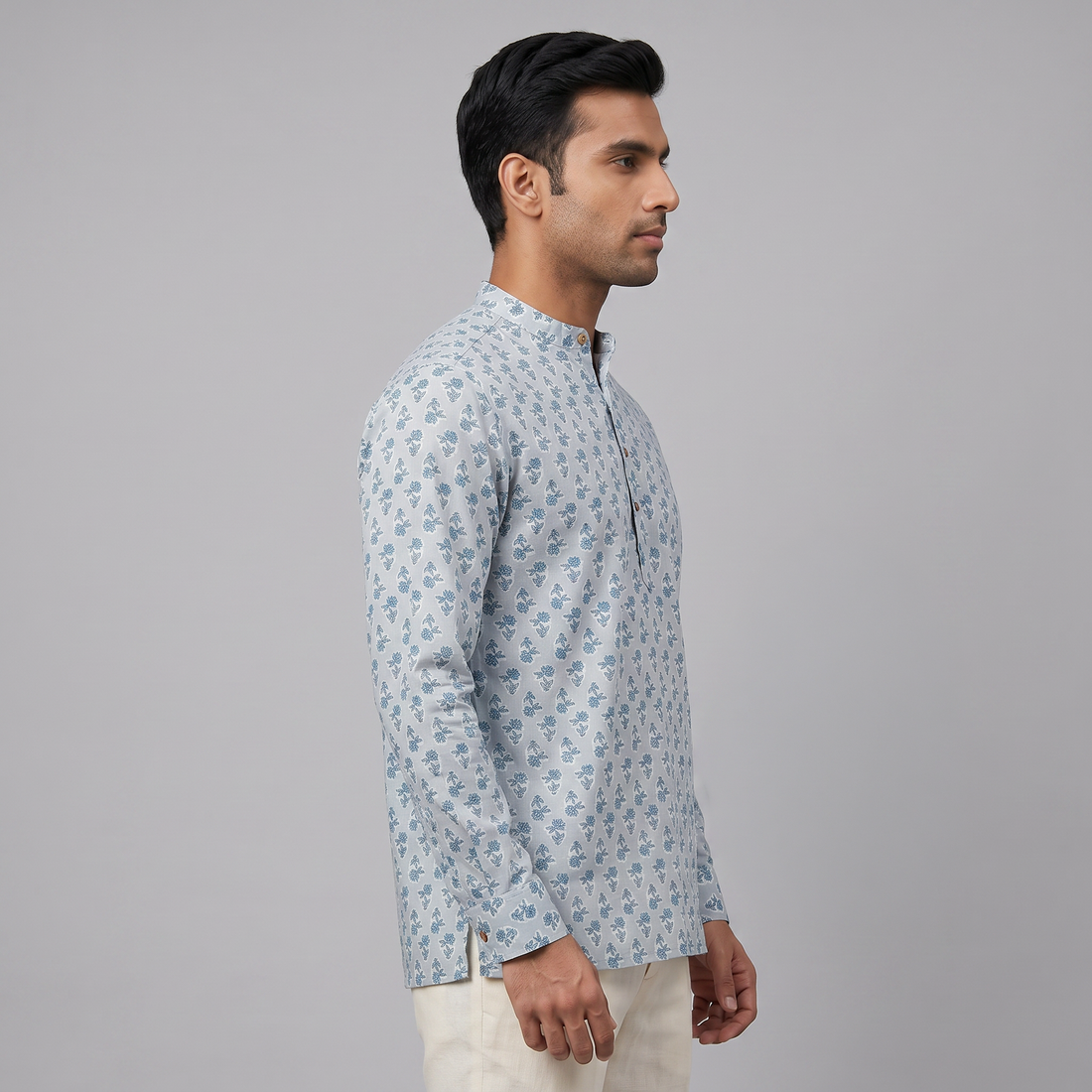 Cotton Printed Short Kurta