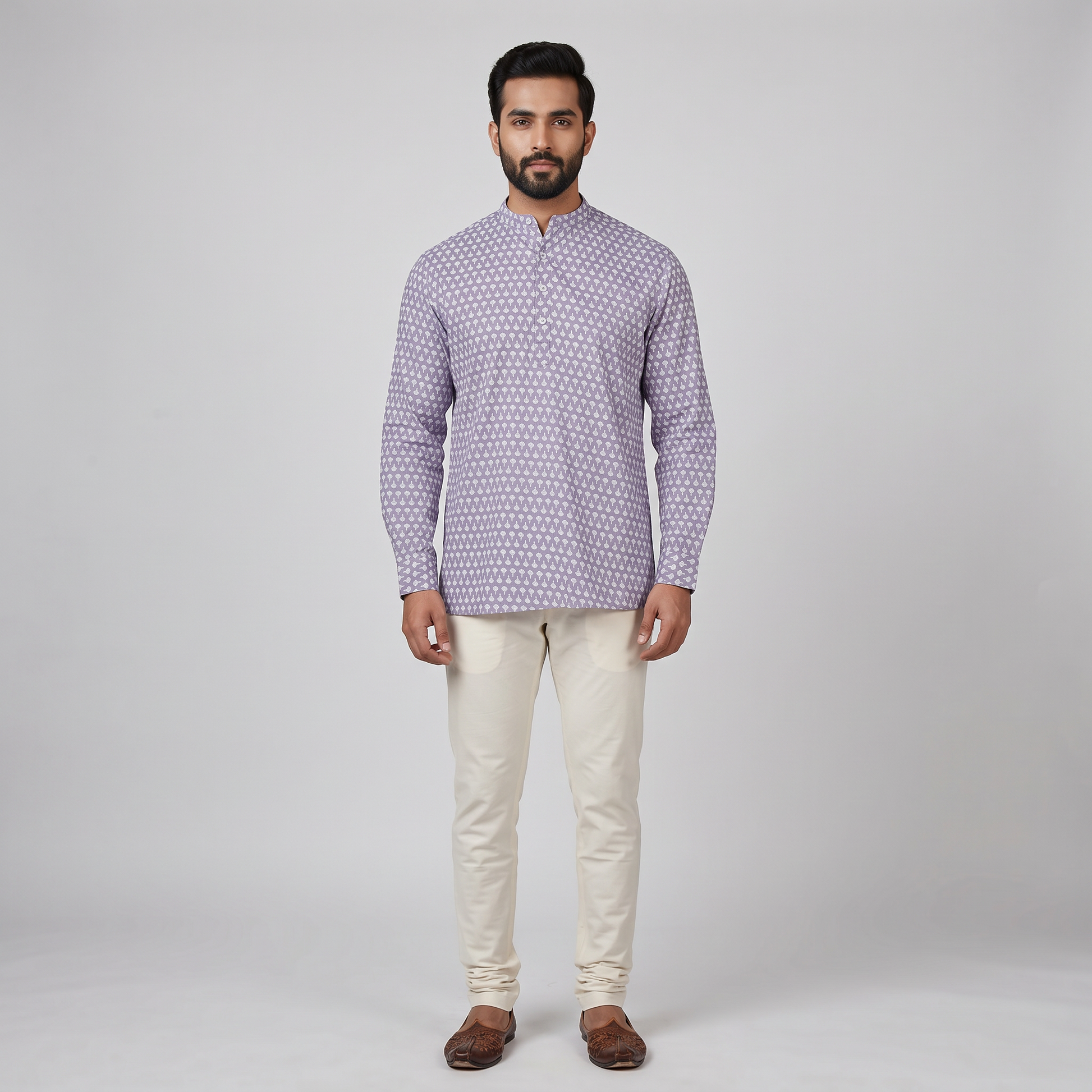 Cotton Printed Short Kurta