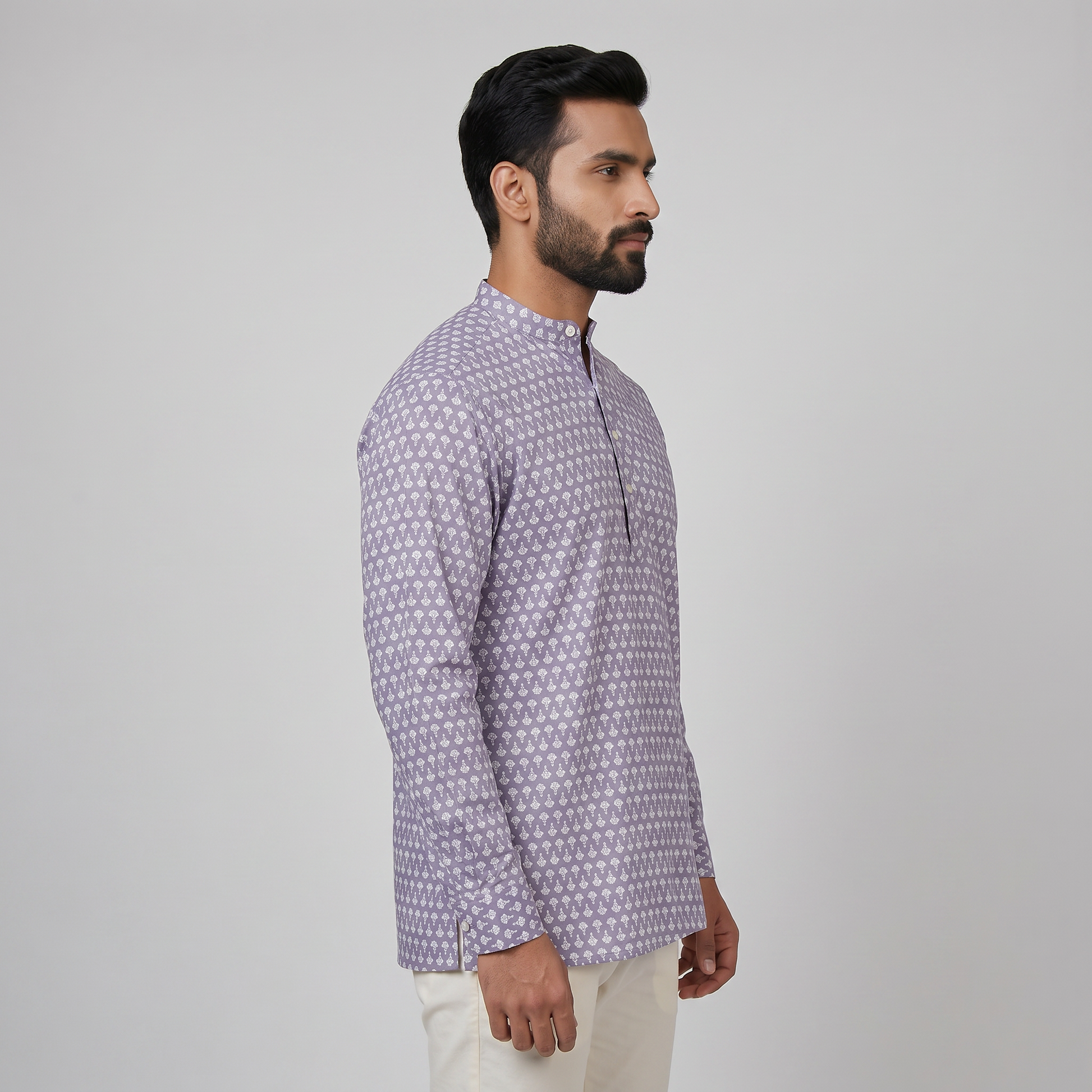 Cotton Printed Short Kurta